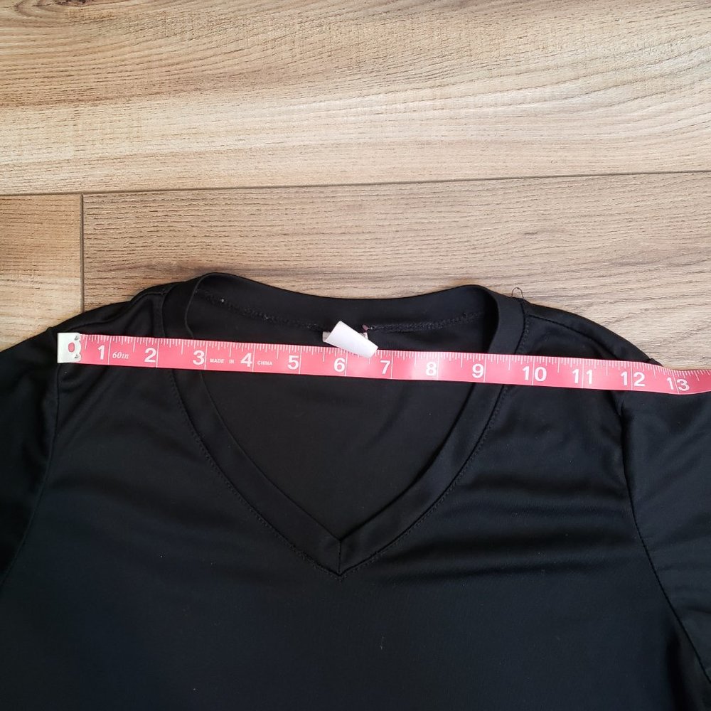 Opna S Black Moisture Wicking Athletic Shirt - Picture 5 of 7